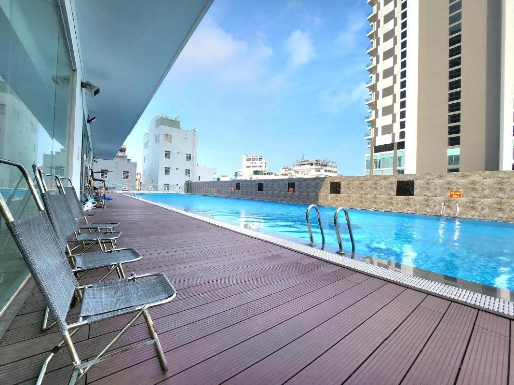 Quy Nhon Chillin' Apartment - Flc Sea Can Ho Huong Bien Trung Tam Tp المظهر الخارجي الصورة